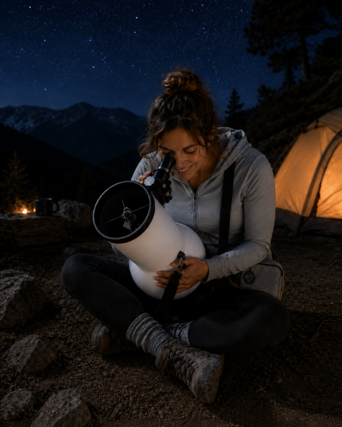 StarThreader 1, premium ball telescope, entry level astronomer tool, FREE shipping